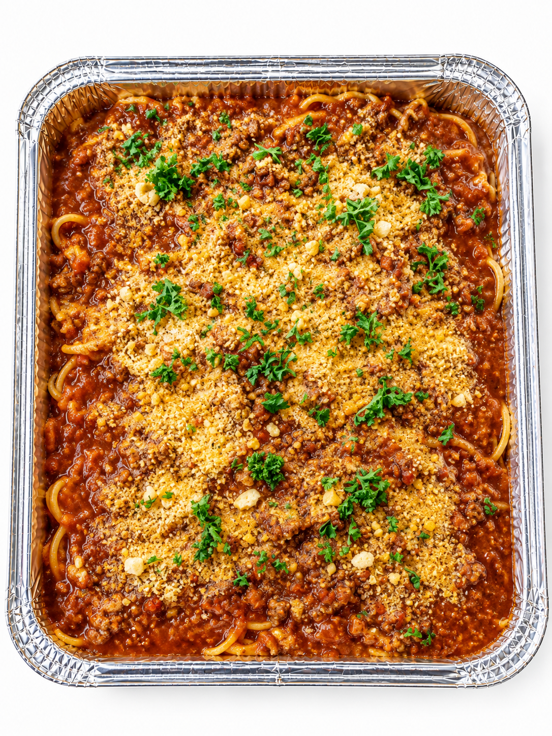 PARTY TRAY - Spaghetti with Tomato Meat Sauce